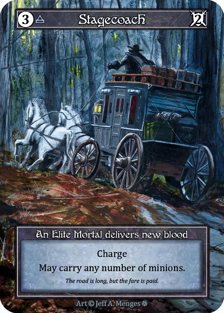 Stagecoach (Foil) [Gothic] 1