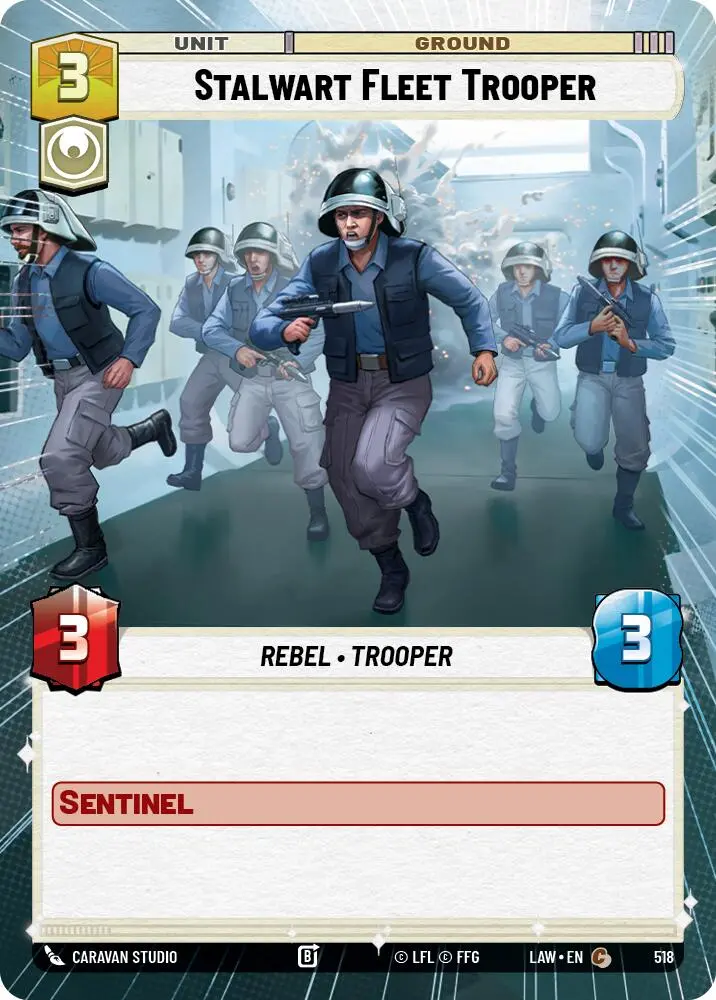 Stalwart Fleet Trooper (518) (Hyperspace) (518) [A Lawless Time] 1