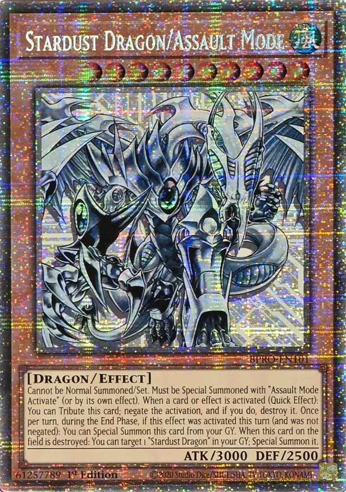 Stardust Dragon/Assault Mode [Bpro-En101] Starlight Rare 1