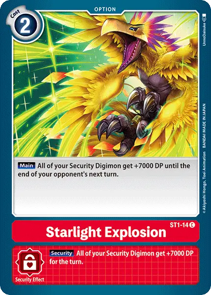 Starlight Explosion [St1-14] [Starter Deck: Gaia Red] 1