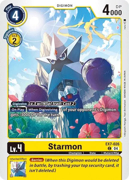 Starmon [Ex7-026] [Digimon Liberator] 1