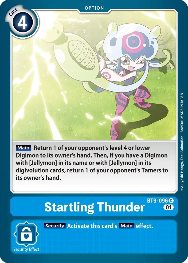 Startling Thunder [Bt9-096] [X Record] 1