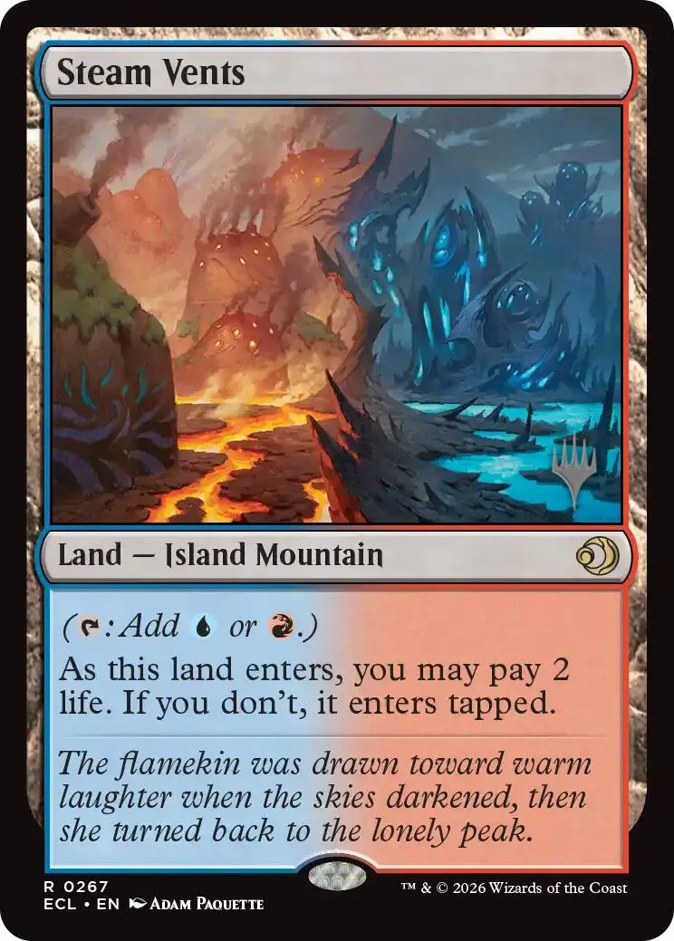 Steam Vents [Lorwyn Eclipsed Promos] 1
