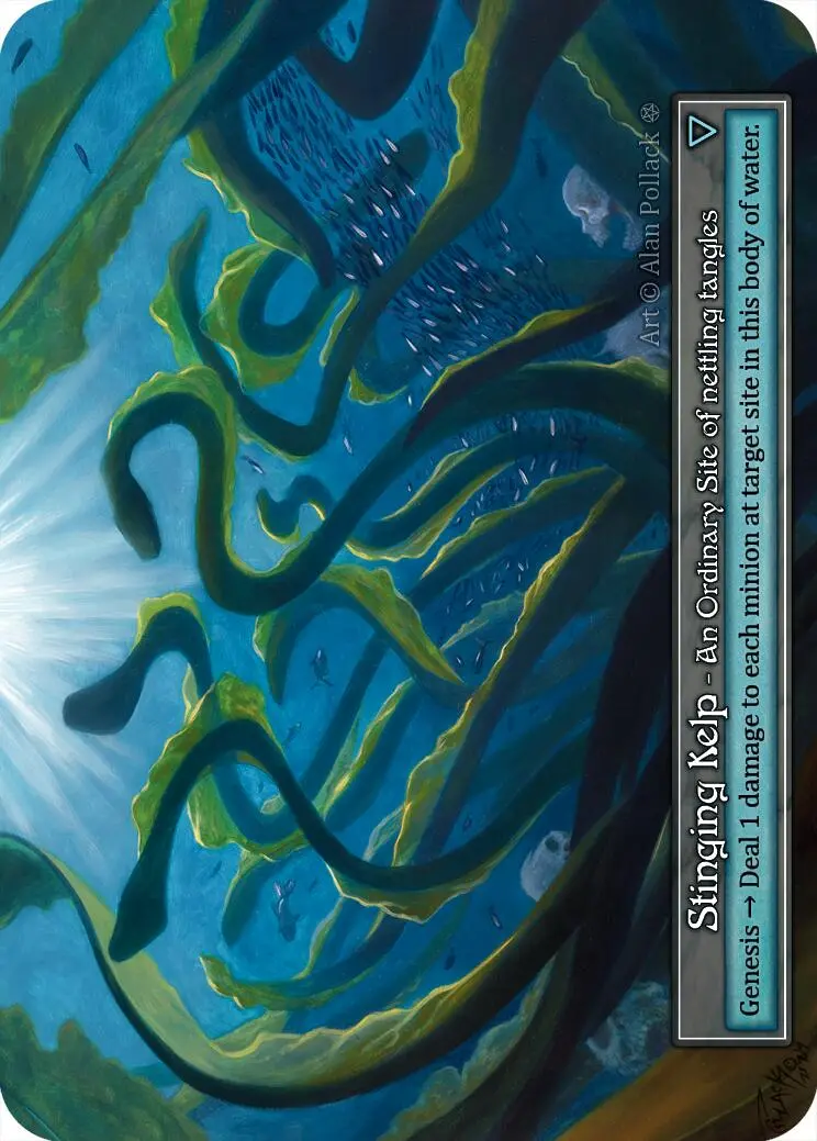Stinging Kelp (Foil) [Gothic] 1