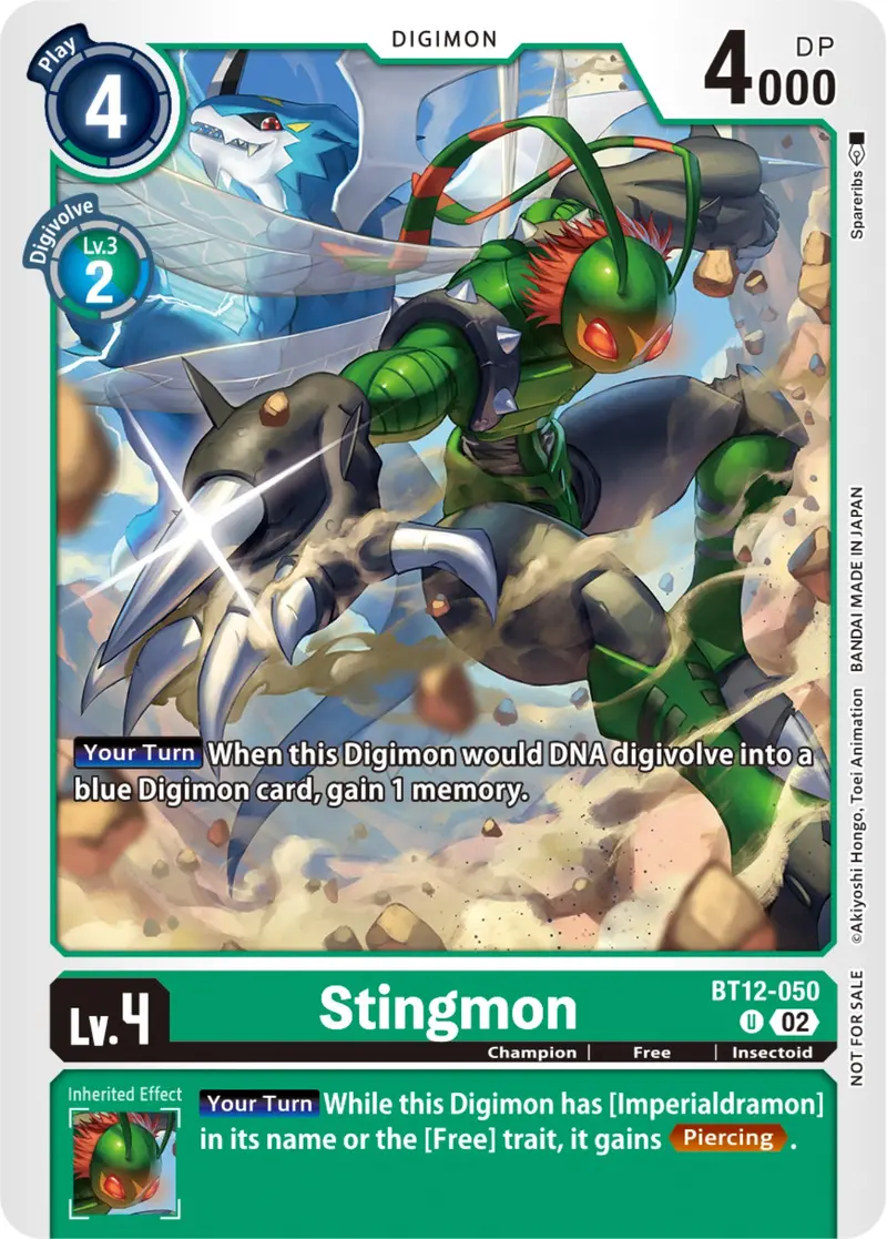 Stingmon [Bt12-050] (Nycc 2023 Demo Deck) [Across Time] 1