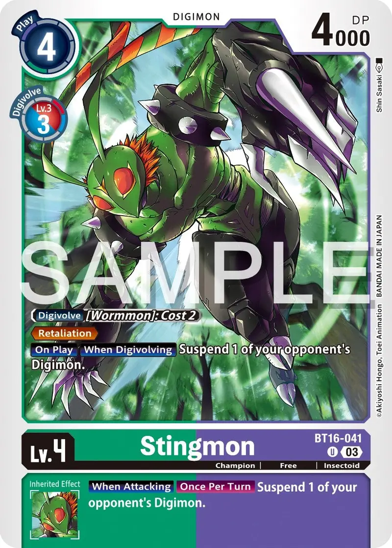 Stingmon [Bt16-041] [Beginning Observer] 1