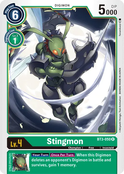 Stingmon [Bt3-050] [Release Special Booster Ver.1.5] 1