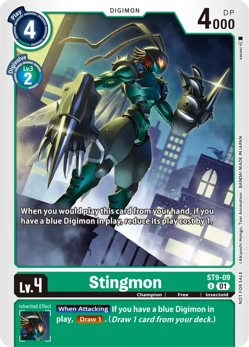 Stingmon [St9-09] (Nycc 2023 Demo Deck) [Starter Deck: Ultimate Ancient Dragon] 1