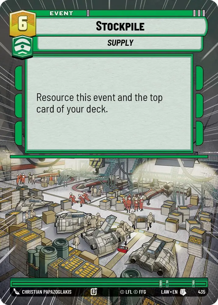 Stockpile (435) (Hyperspace) (435) [A Lawless Time] 1