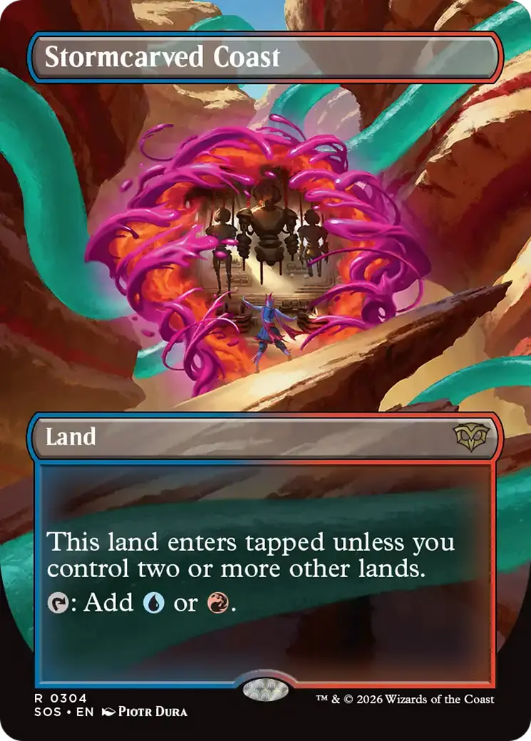 Stormcarved Coast (Borderless) [Secrets Of Strixhaven] 1