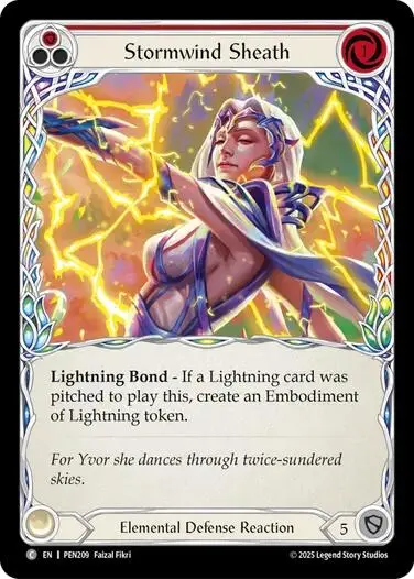 Stormwind Sheath [Pen209] (Compendium Of Rathe)  Rainbow Foil 1