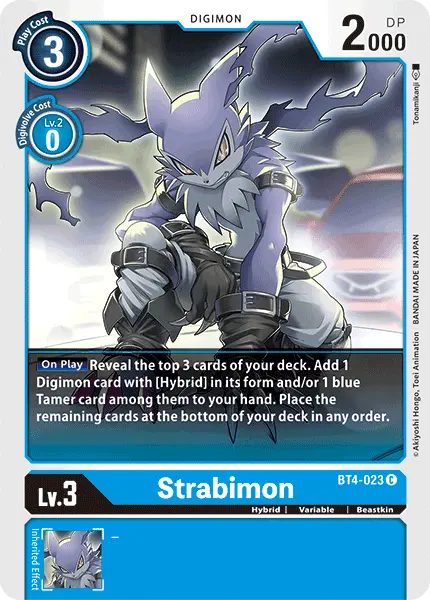 Strabimon [Bt4-023] [Great Legend] 1