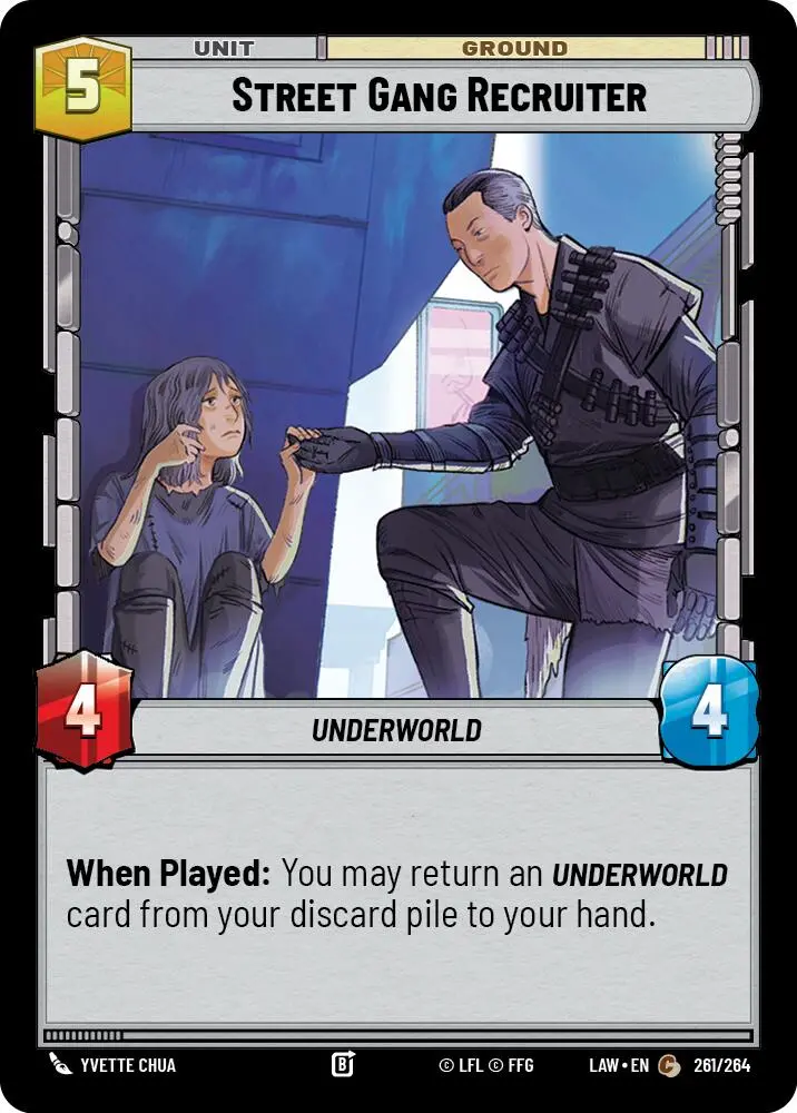Street Gang Recruiter (261/264) (261/264) [A Lawless Time] 1