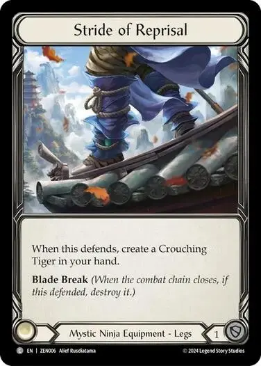 Stride Of Reprisal [Zen006] (Part The Mistveil Zen Blitz Deck) 1