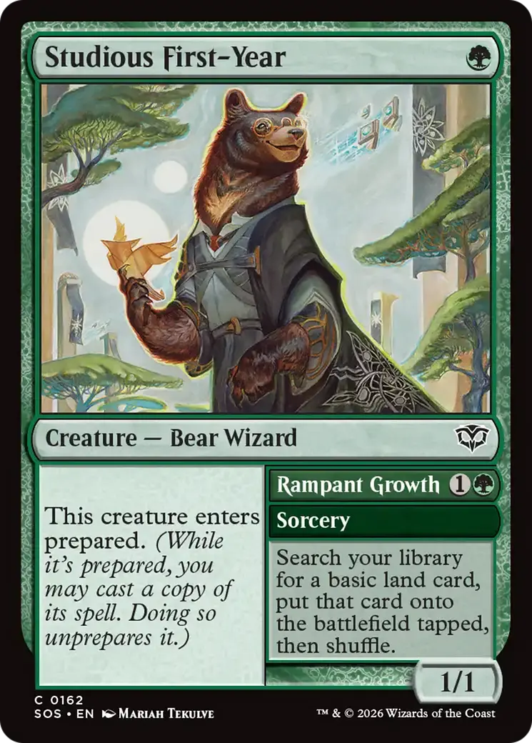 Studious First-Year [Secrets Of Strixhaven] 1