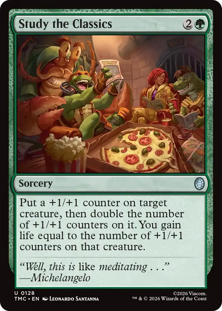 Study The Classics [Teenage Mutant Ninja Turtles Commander] 1