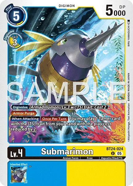Submarimon [Bt24-024] [Time Stranger] 1