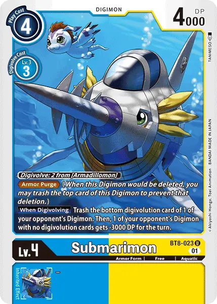 Submarimon [Bt8-023] [New Awakening] 1