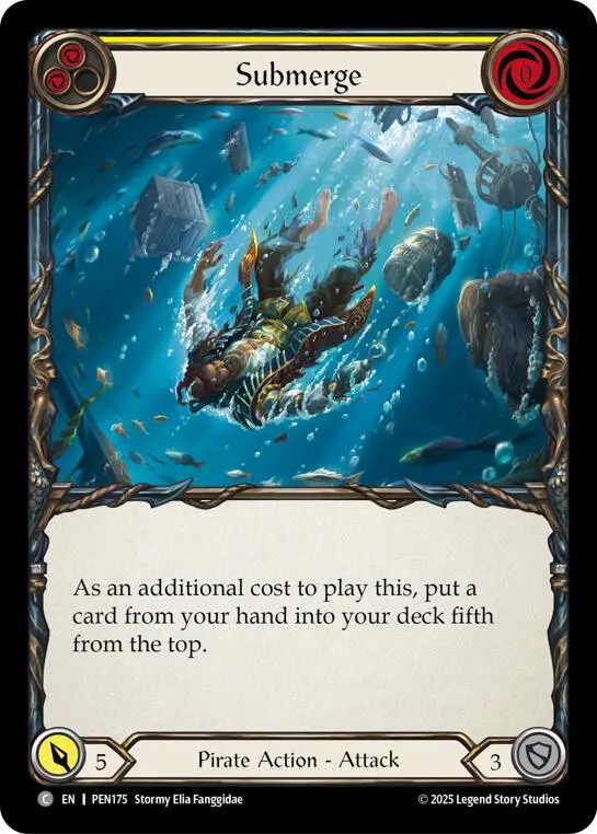Submerge (Yellow) (Regular) [Pen175] (Compendium Of Rathe) 1