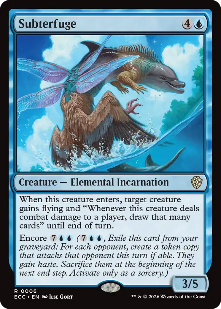 Subterfuge [Lorwyn Eclipsed Commander] 1