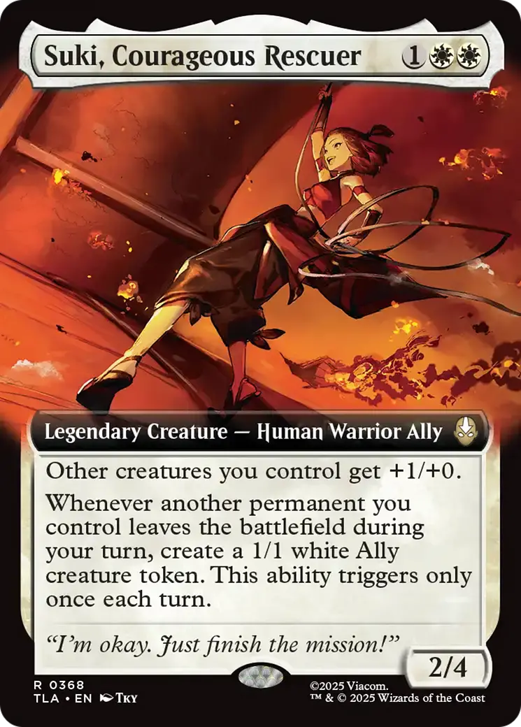 Suki, Courageous Rescuer (Extended Art) [Avatar: The Last Airbender] 1
