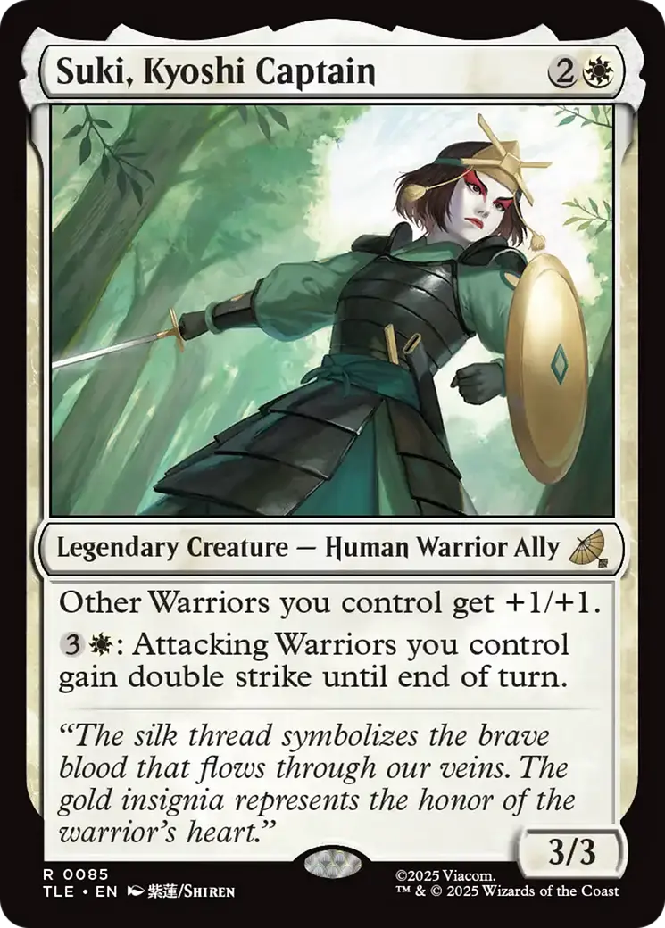 Suki, Kyoshi Captain [Avatar: The Last Airbender: Eternal-Legal] 1