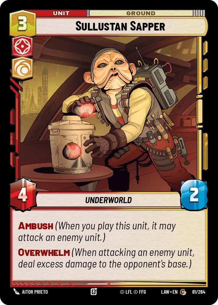 Sullustan Sapper (81/264) (81/264) [A Lawless Time] 1