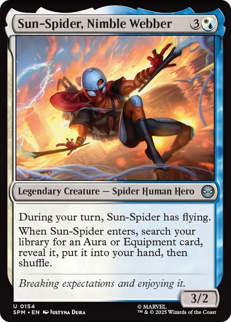 Sun-Spider, Nimble Webber [Marvel's Spider-Man] 1