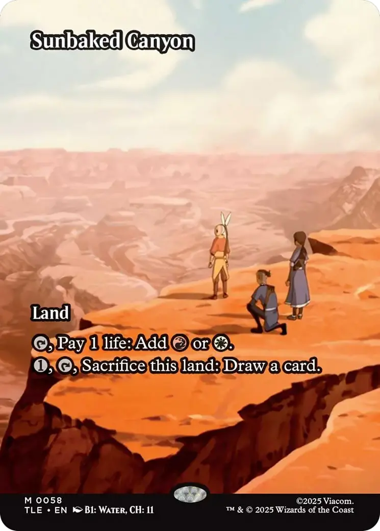 Sunbaked Canyon (Borderless) [Avatar: The Last Airbender: Eternal-Legal] 1