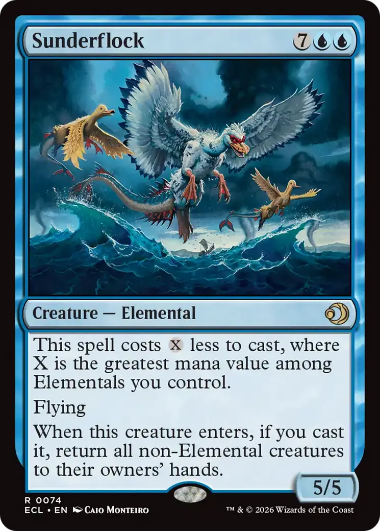 Sunderflock [Lorwyn Eclipsed] 1