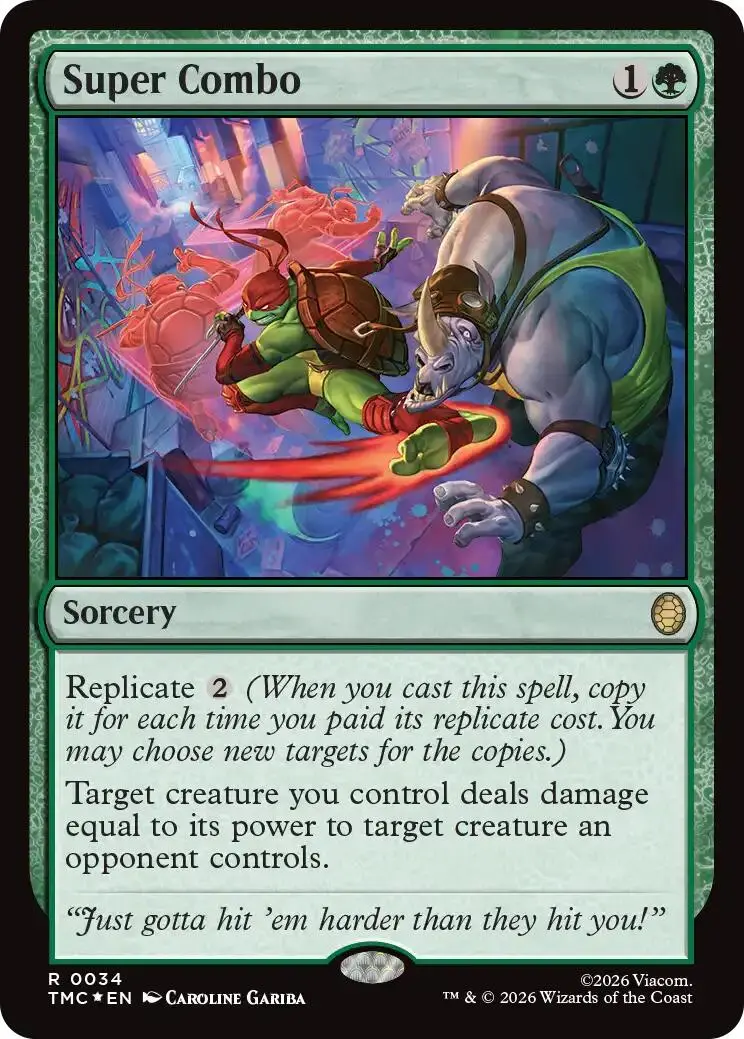 Super Combo (Surge Foil) [Teenage Mutant Ninja Turtles Commander] 1