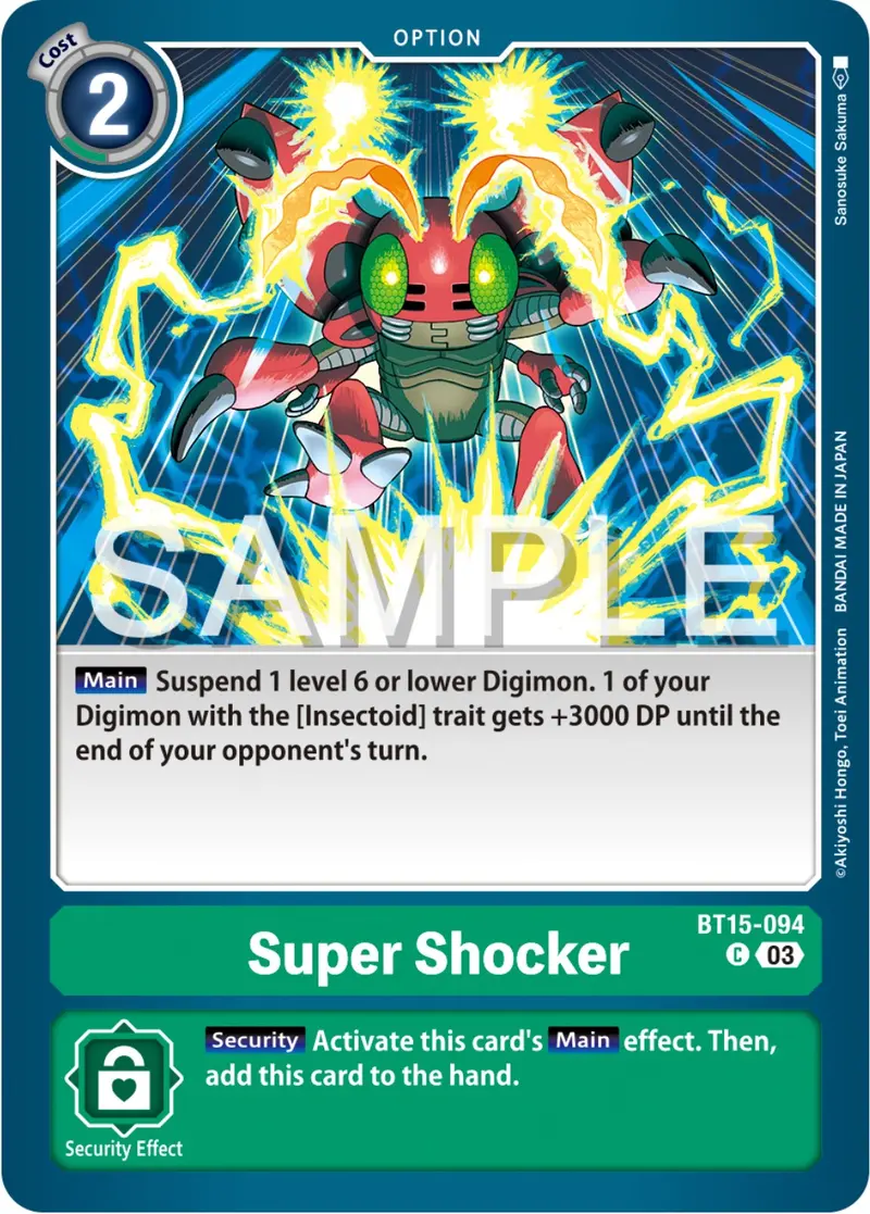 Super Shocker [Bt15-094] [Exceed Apocalypse] 1