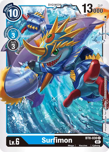 Surfimon [Bt8-030] [New Awakening] 1