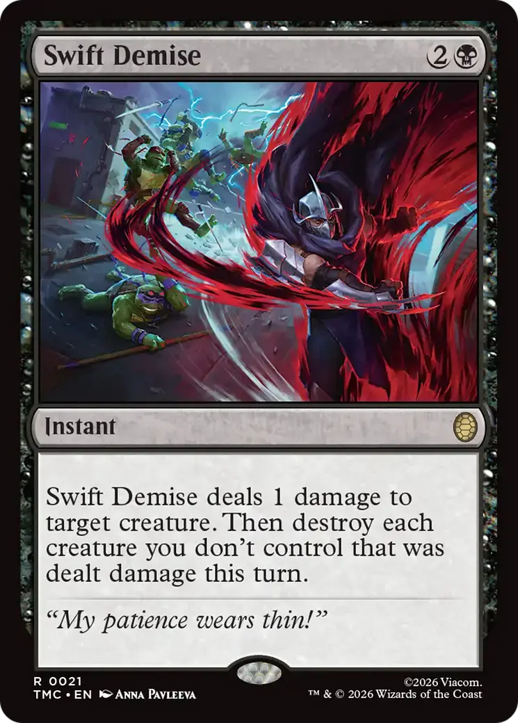 Swift Demise [Teenage Mutant Ninja Turtles Commander] 1