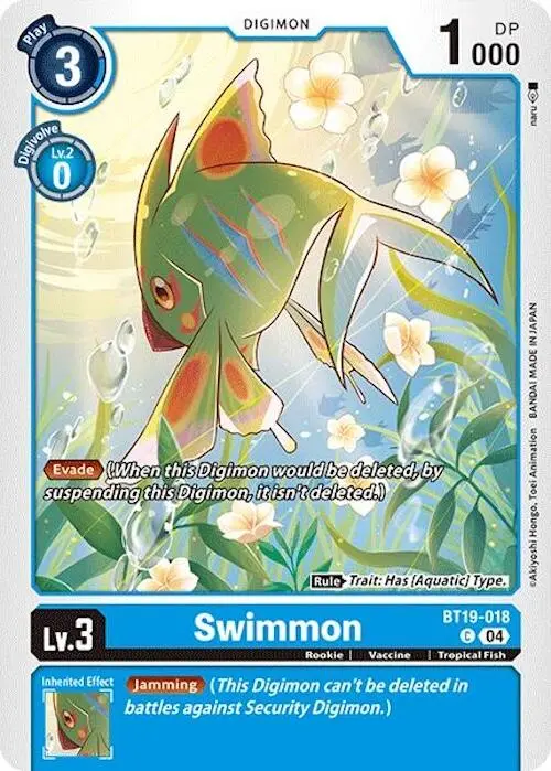 Swimmon [Bt19-018] [Release Special Booster Ver.2.0] 1