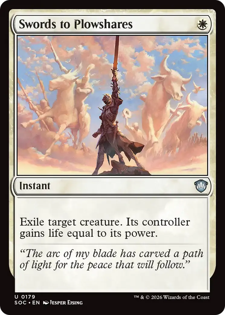 Swords To Plowshares [Secrets Of Strixhaven Commander] 1