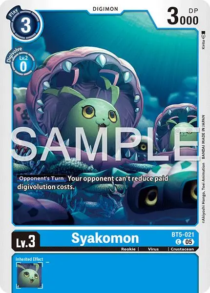 Syakomon [Bt5-021] (Reprint) [Advanced Booster Digimon Generation] 1