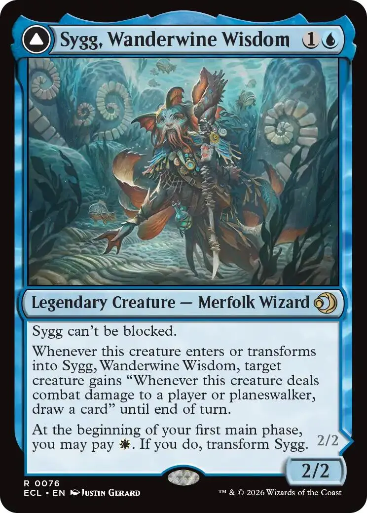 Sygg, Wanderwine Wisdom [Lorwyn Eclipsed] 1
