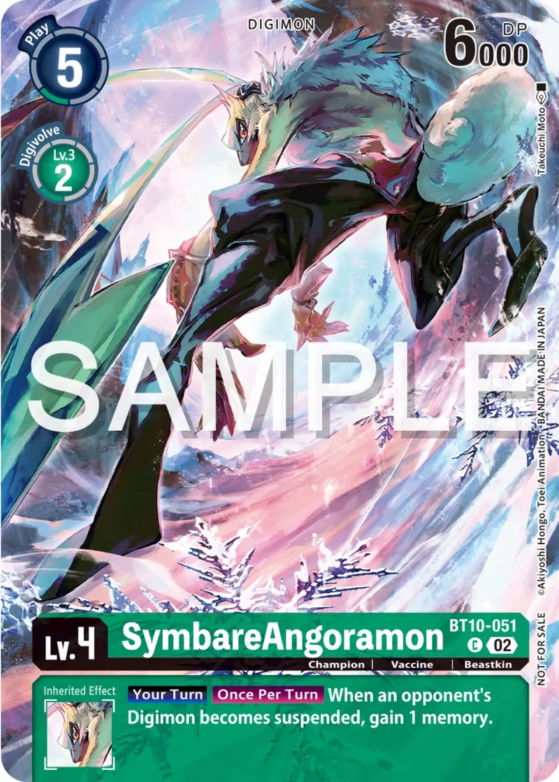 Symbareangoramon [Bt10-051] (Digimon Illustration Competition Pack 2023) [Xros Encounter Promos] 1