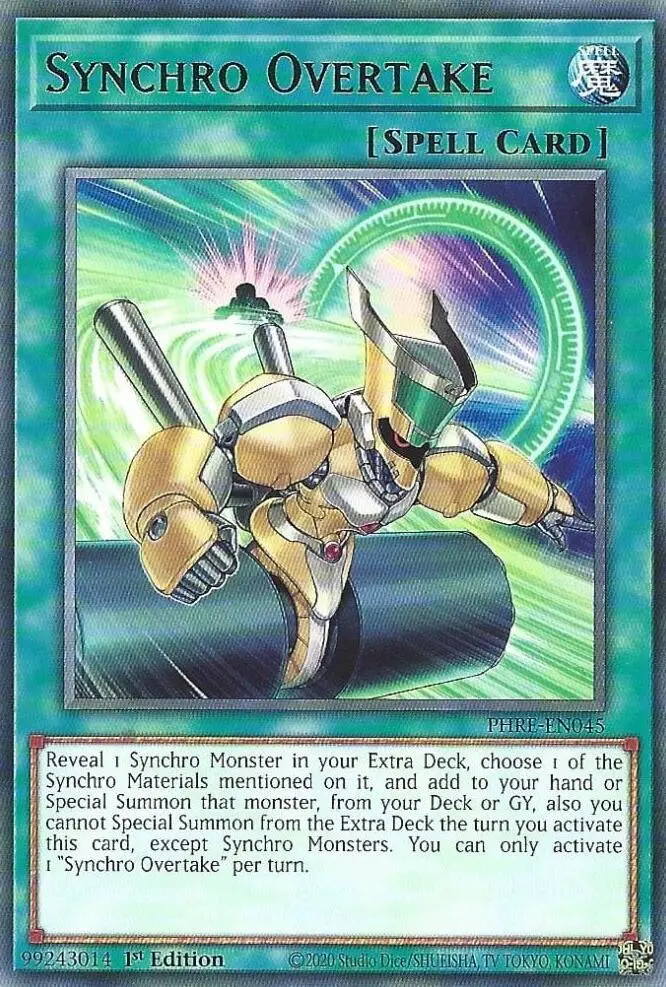 Synchro Overtake [Phre-En045] Rare 1