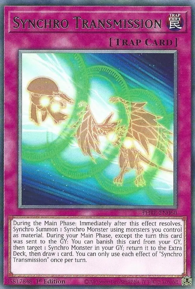 Synchro Transmission [Phre-En060] Rare 1
