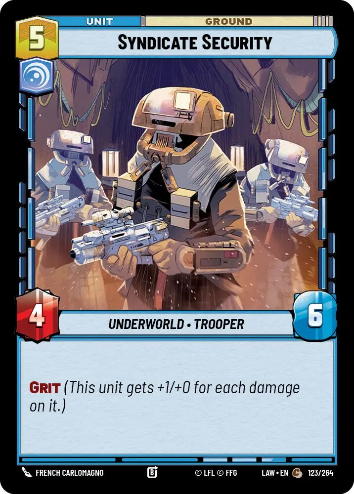 Syndicate Security (123/264) (123/264) [A Lawless Time] 1