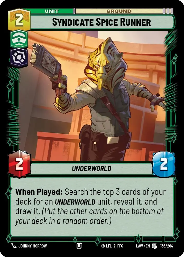 Syndicate Spice Runner (136/264) (136/264) [A Lawless Time] 1
