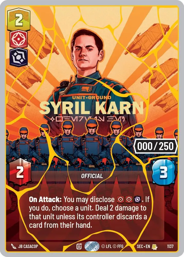 Syril Karn - Where Is He? (1137) (Serialized) (Gold) (1137) [Secrets Of Power] 1