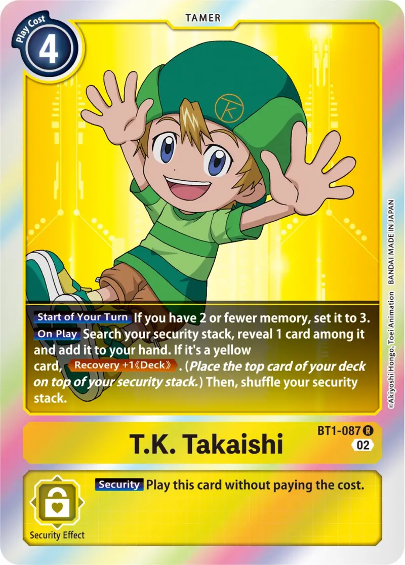 T.K. Takaishi [Bt1-087] [Resurgence Booster] 1
