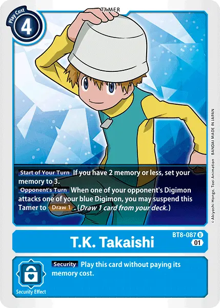 T.K. Takaishi [Bt8-087] [New Awakening] 1