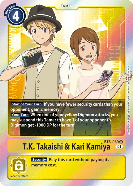T.K. Takaishi & Kari Kamiya [Bt6-089] [Double Diamond] 1