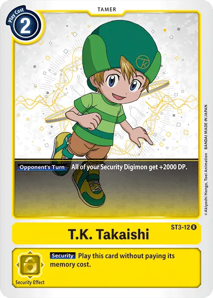 T.K. Takaishi [St3-12] [Starter Deck: Heaven's Yellow] 1