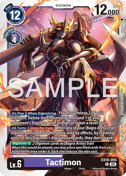Tactimon [Ex10-055] [Sinister Order] 1