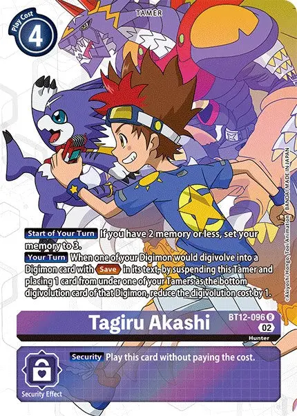 Tagiru Akashi [Bt12-096] (Alternate Art) [Across Time] 1